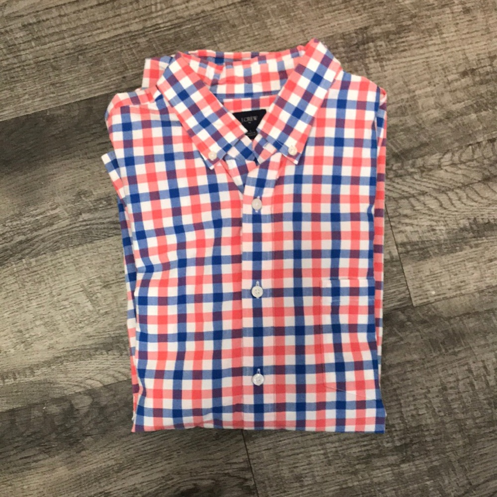 J Crew men’s L button down shirt